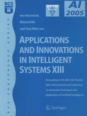 cover image of Applications and Innovations in Intelligent Systems XIII
